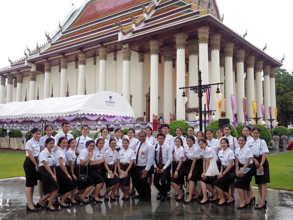มหาวิทยาลัยสยาม นำนักศึกษาเข้าร่วมงานเทศน์มหาชาติมหากุศล เนื่องในโอกาสครบทศวรรษ เสด็จสู่สวรรคาลัย สมเด็จพระเจ้าพี่นางเธอ เจ้าฟ้ากัลยานิวัฒนา กรมหลวงนราธิวาสราชนครินทร์ ที่วัดเทพศิรินทราวาส ราชวรวิหาร